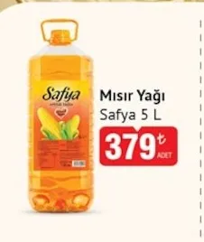 Safya Mısır Yağı 5 L