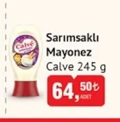 Calve Sarımsaklı Mayonez 245 G