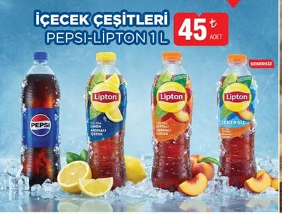 Pepsi-Lipton İçecek Çeşitleri 1 L