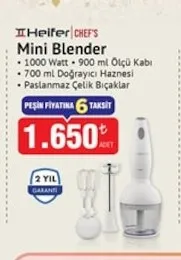 Heifer Chefs Mini Blender