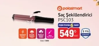 Polosmart Saç Şekillendirici Psc103