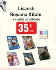 Lisanslı Boyama Kitabı