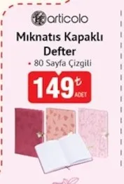 Articolo Mıknatıs Kapaklı Defter