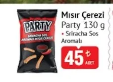 Mısır Çerezi Party 130 G