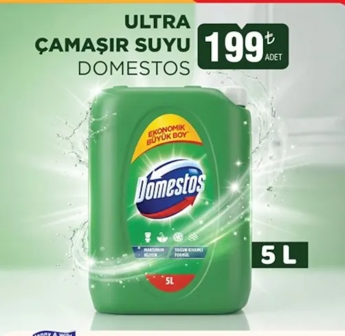 Domestos Ultra Çamaşır Suyu 5 L