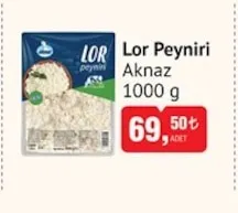 Aknaz Lor Peyniri 1000 G