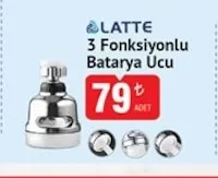 Latte 3 Fonksiyonlu Batarya Ucu