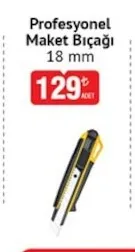 Profesyonel Maket Bıçağı 18 Mm