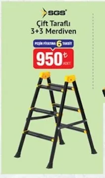 Sgs Çift Taraflı 3+3 Merdiven