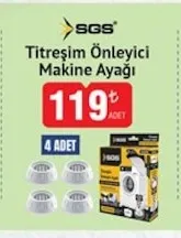 Sgs Titreşim Önleyici Makine Ayağı