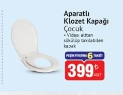 Aparatlı Klozet Kapağı Çocuk