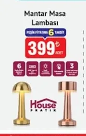 Mantar Masa Lambası