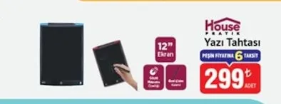 House Pratik Yazı Tahtası