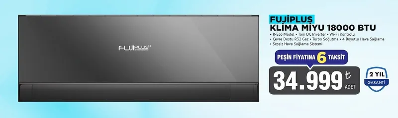 Fujiplus Klima Miyu 18000 Btu