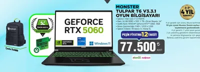 Monster Tulpar T6 V3.3.1 Oyun Bilgisayari