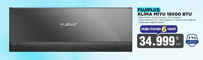Fujiplus Klima Miyu 18000 Btu