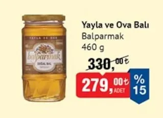 Yayla Ve Ova Balı Balparmak 460 G