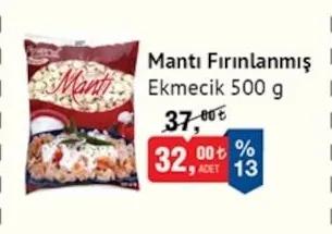 Mantı Fırınlanmış Ekmecik 500 G