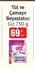 Tül Ve Çamaşır Beyazlatıcı Giz 750 G