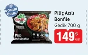 Piliç Acılı Bonfile Gedik 700 G