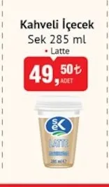Sek Kahveli İçecek 285 Ml