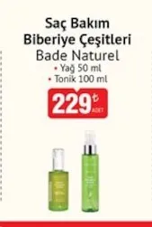 Saç Bakım Biberiye Çeşitleri Bade Naturel