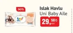 Islak Havlu Uni Baby Aile 90'Lı