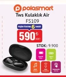 Polosmart Tws Kulaklık Air Fs109