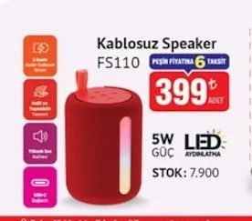 Kablosuz Speaker Fs110