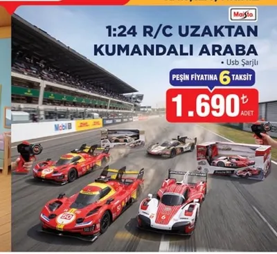 Maisto 1:24 R/C Uzaktan Kumandalı Araba