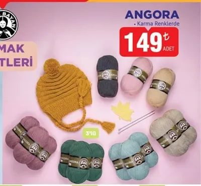 Angora Karma Renklerde