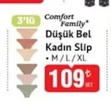 Comfort Family Düşük Bel Kadın Slip