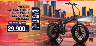 Rks Katlanabilir Rsiii Pro X Elektrikli Bisiklet