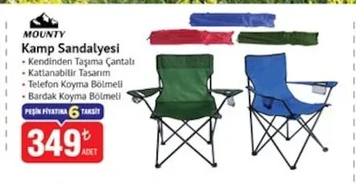 Mounty Kamp Sandalyesi