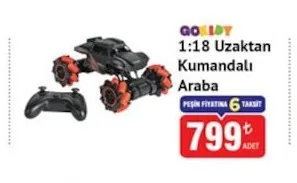 1:18 Uzaktan Kumandalı Araba
