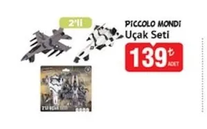 Piccolo Mondi Uçak Seti