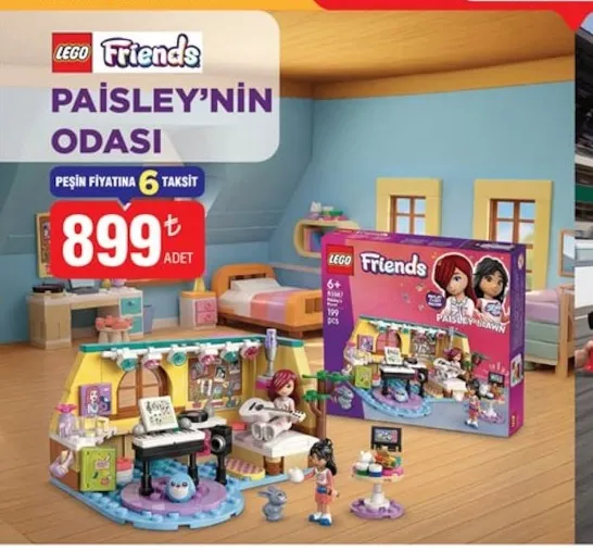 Lego Friends Paisley'Nin Odası