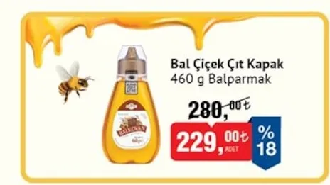 Bal Çiçek Çıt Kapak 460 G Balparmak