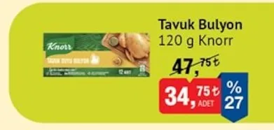 Tavuk Bulyon 120 G Knorr