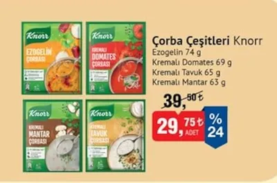 Çorba Çeşitleri Knorr