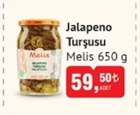 Jalapeno Turşusu Melis 650 G