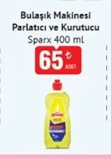 Bulaşık Makinesi Parlatıcı Ve Kurutucu Sparx 400 Ml