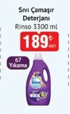 Sıvı Çamaşır Deterjanı Rinso 3300 Ml
