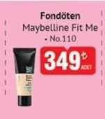 Fondöten Maybelline Fit Me