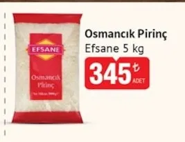 Osmancık Pirinç Efsane 5 Kg