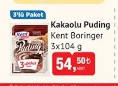 Kakaolu Puding Kent Beringer 3X104 G