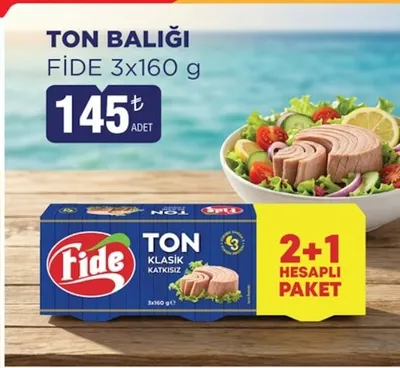 Ton Balığı Fide 3X160 G