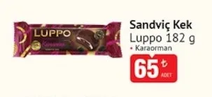 Sandviç Kek Luppo 182 G
