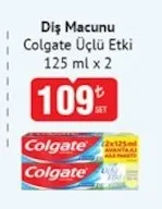 Diş Macunu Colgate Üçlü Etki 125 Ml X 2