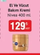El Ve Vücut Bakım Kremi Nivea 400 Ml